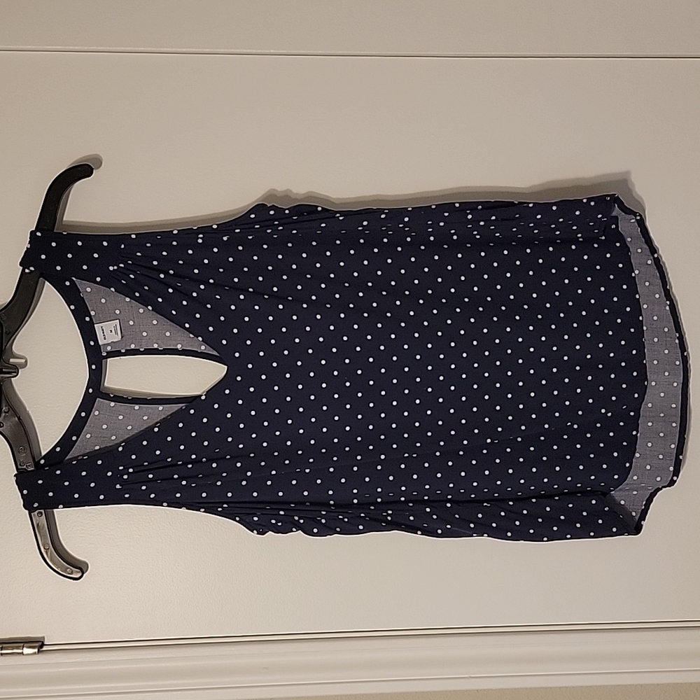 Old Navy Swing Tank - polka dot size M
